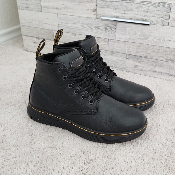 Dr. Martens Shoes - Dr. Martens Amwell SR Black Boots
